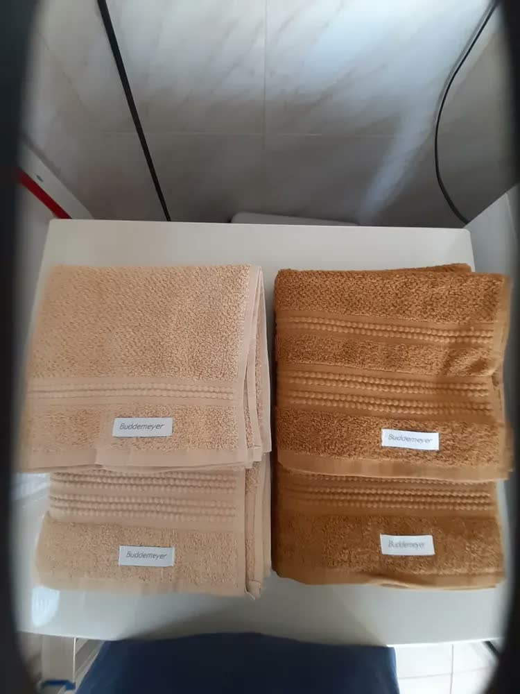 foto de Jogo De Toalhas Buddemeyer Frape Dots Banho 4 Peças Cor 005 - Cinza Claro/cinza