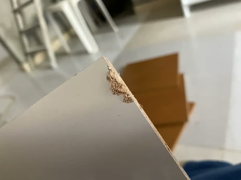 foto de Mesa De Cabeceira Mudo Retro Charme Quarto Cama Casa Uau Off white