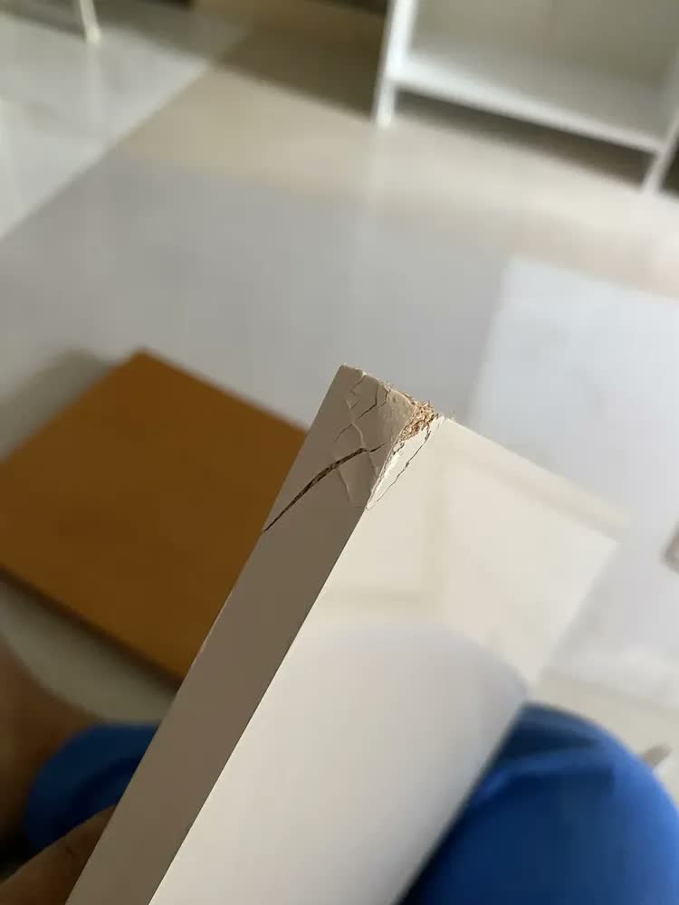 foto de Mesa De Cabeceira Mudo Retro Charme Quarto Cama Casa Uau Off white
