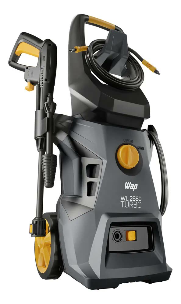 Lavadora e Desobstruidora de Alta Pressão WAP WL 2660 Turbo Ultra 127V