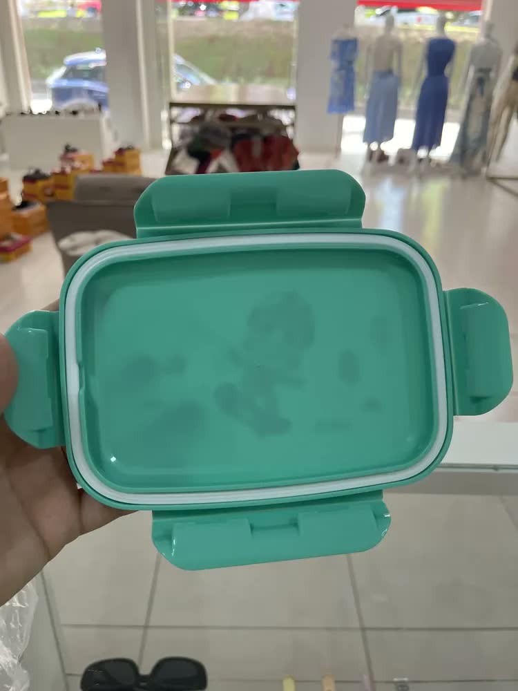 foto de Lancheira Bento Box Inox Antivazamento Bubazoo Dino Buba