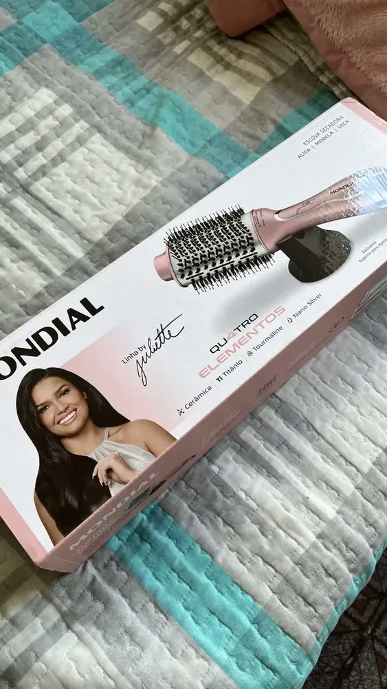 foto de Escova Secadora By Juliette ES-JU-01 3 em 1 1300W Mondial Bivolt