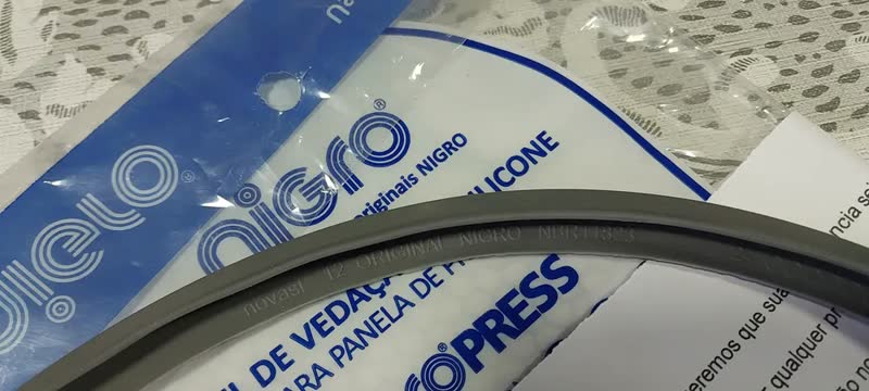 foto de Anel Silicone Panela Pressão Profissional 3-6L Nigro Press