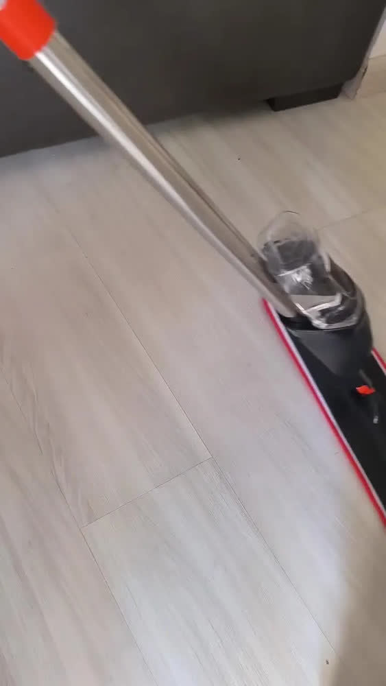 foto de Vassoura Magica Esfregao Spray Mop Rodo Reservatorio Cor Preto