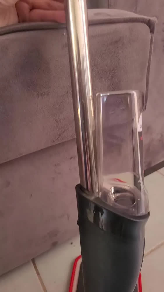 foto de Vassoura Magica Esfregao Spray Mop Rodo Reservatorio Cor Preto
