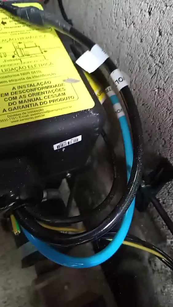 foto de Aquecedor Bojo Sanspray Banheira Hidro Spa 5000W 220V 3F 4F Sem Painel Preto