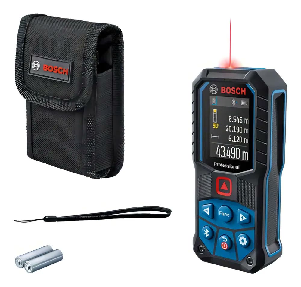 Trena Medidor De Distância A Laser 50m Glm 50-27 C Bosch
