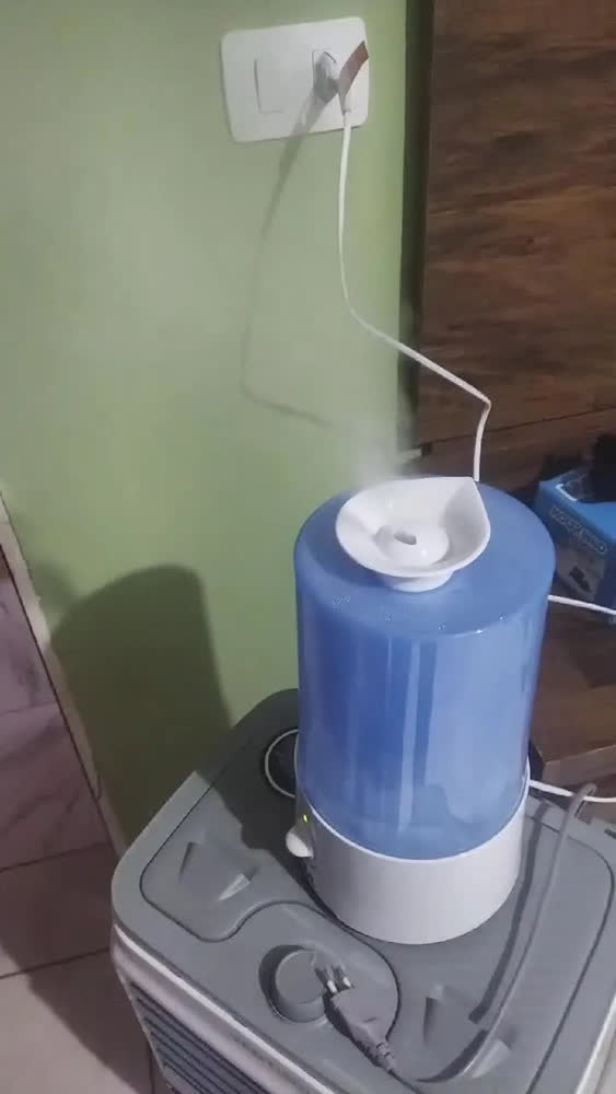 foto de Umidificador Ultrassônico 3,2l Bivolt Com Regulagem - Kala Cor Azul 110V/220V