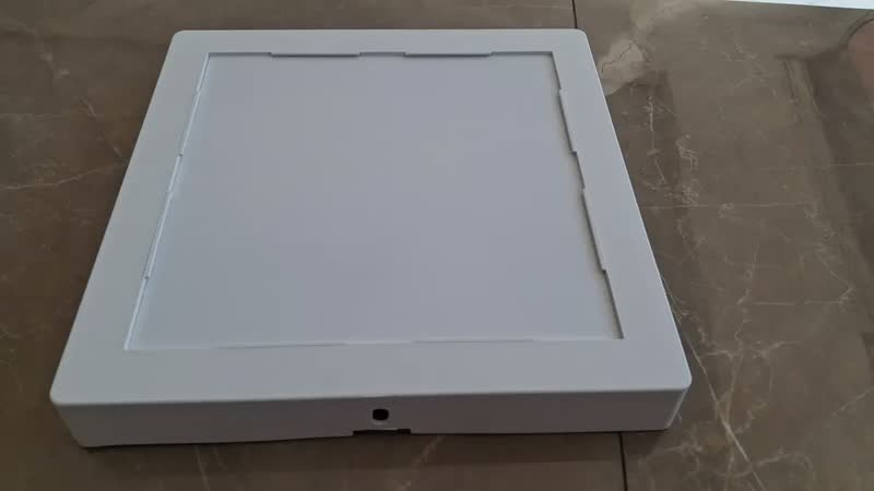 foto de Kit 10 Painel Plafon Sobrepor Led 18w Quadrado 6500k Branco Frio - Cod: 399181377 Easy By Avant