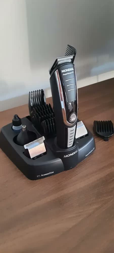 foto de Aparador De Pelos Body Groom Bg-05 Preto Mondial
