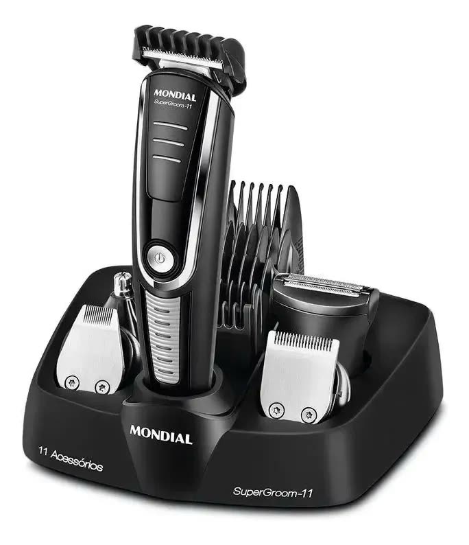 foto de Aparador De Pelos Body Groom Bg-05 Preto Mondial