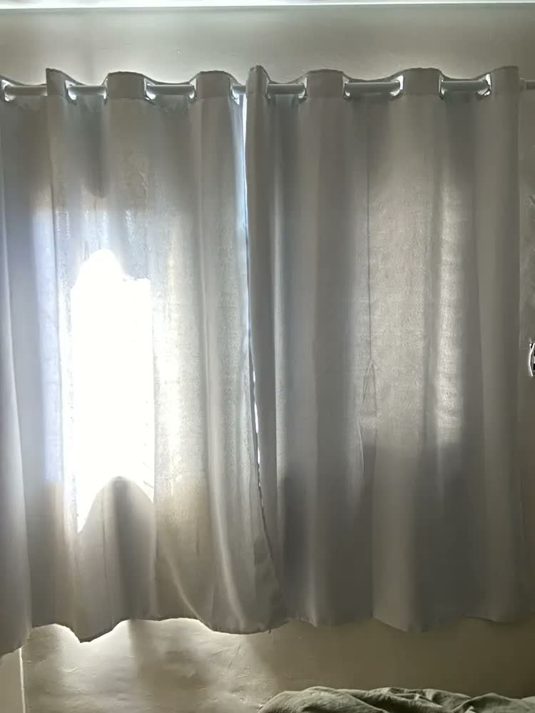 foto de Cortina De Sala Janela Quarto 2,80 X 1,80 Blackout Corta Luz