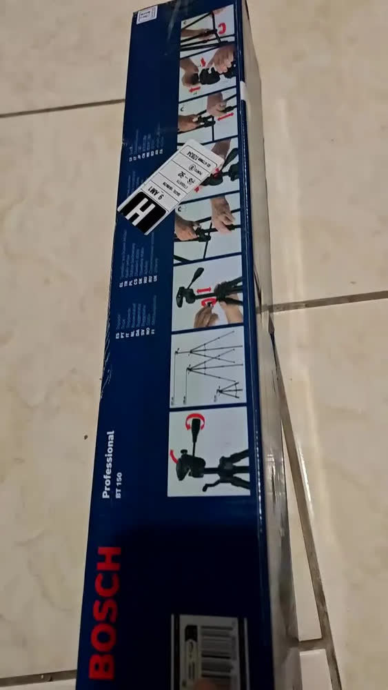 foto de Tripé Bt 150 Profissional Bosch P/ Nivel E Trena A Laser