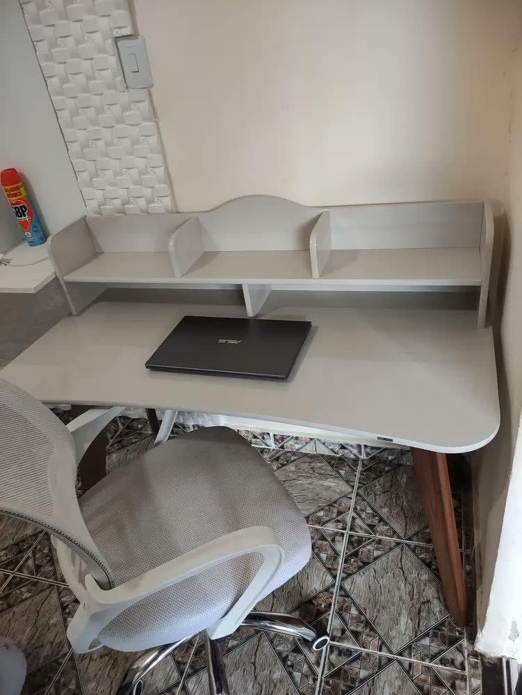 foto de Escrivaninha Ceci Artely Com 2 Nichos Para Home Office