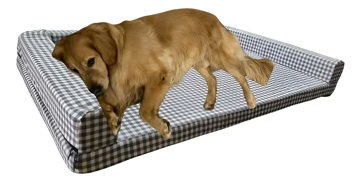 Cama Pet Para Cachorro Grande 120x80 Resistente Impermeável