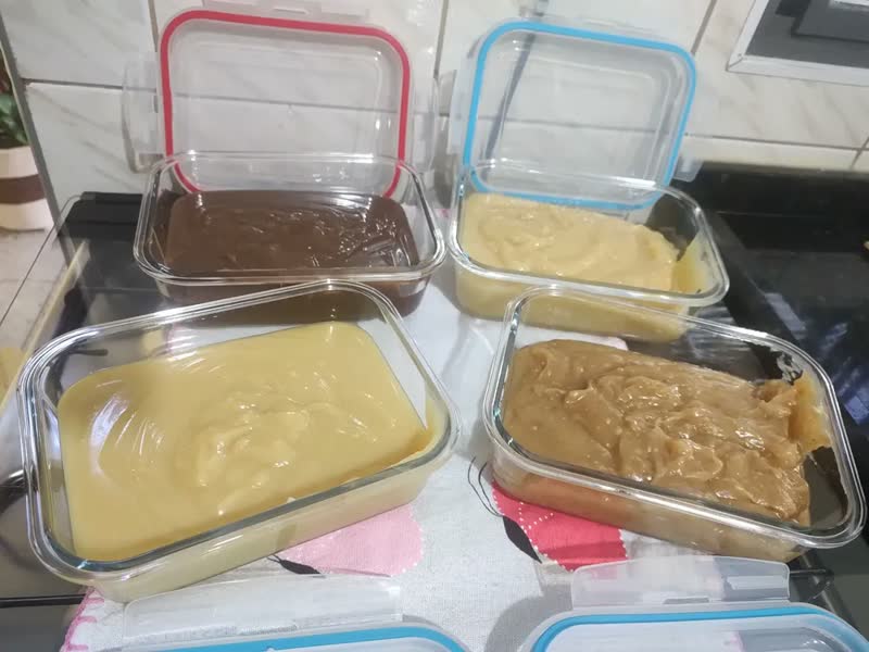 foto de Kit 2 Potes Vidro Retangular 1520ml Hermético Reforçado