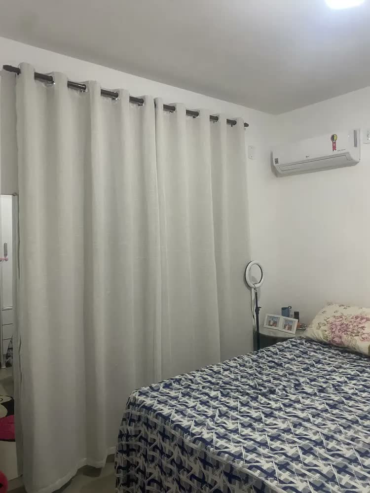 foto de Cortina Salvatex Tamanho 300x250cm Cor linho natural