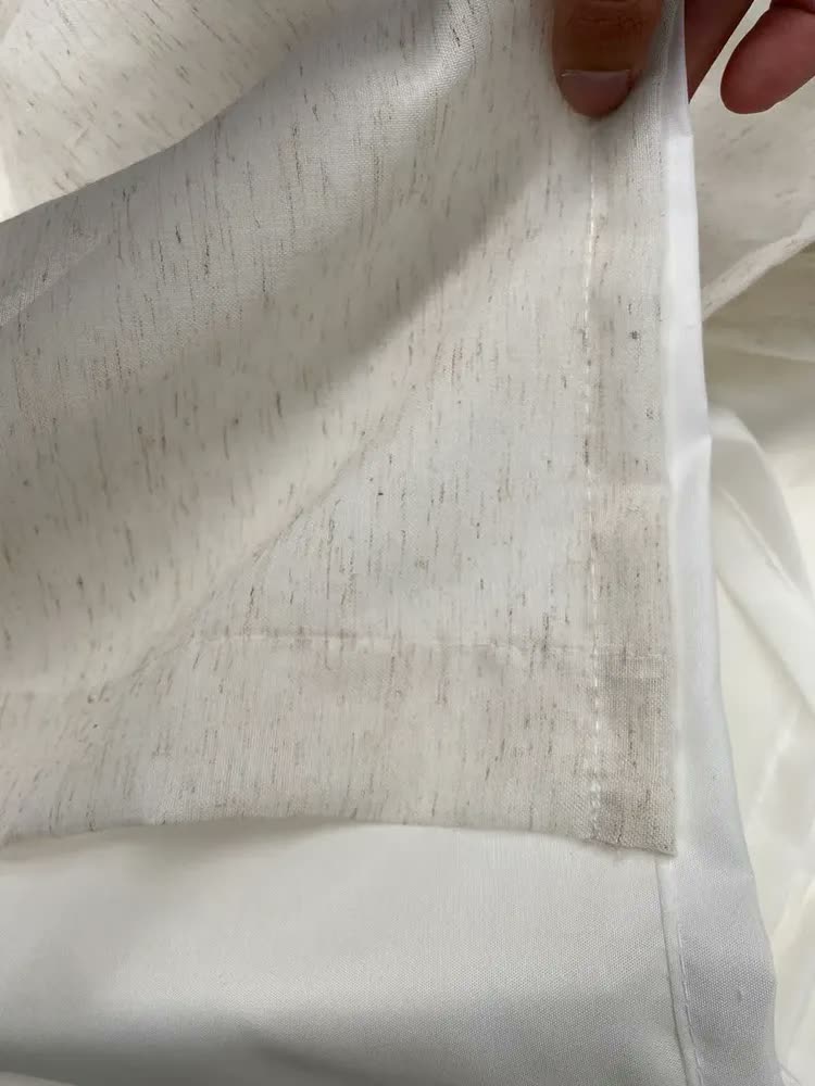 foto de Cortina Salvatex Tamanho 300x250cm Cor linho natural