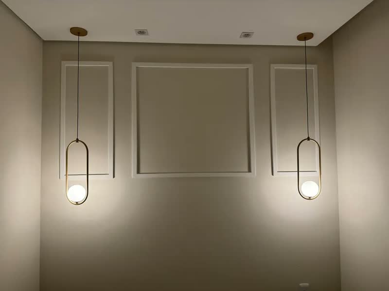 foto de Kit 2 Pendentes Jabuticaba Industrial Oval Luminária Globo