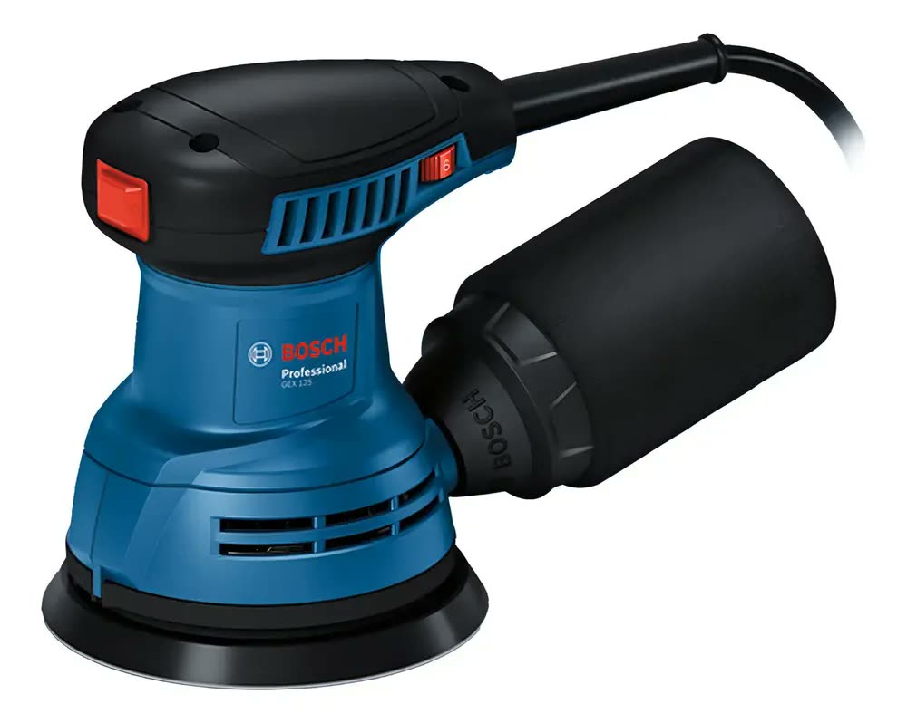 Lixadeira Roto Orbital Bosch Gex 125 280w Azul Profissional