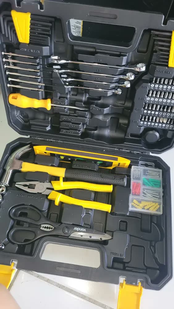 foto de Kit de Ferramentas Vonder 163 Peças para Manutenção Geral
