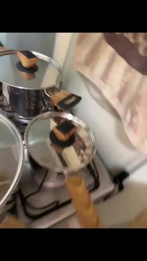 foto de Jogo De Panelas 4 Pç Tramontina Indução Inox Brava Baquelite