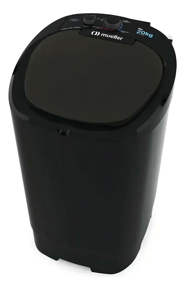 Tanquinho Mueller 20kg Big Preto