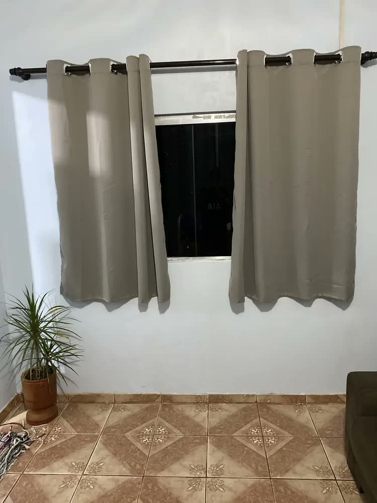 foto de Cortina Blackout De Quarto Sala Janela 2,60 X 1,40 Corta Luz
