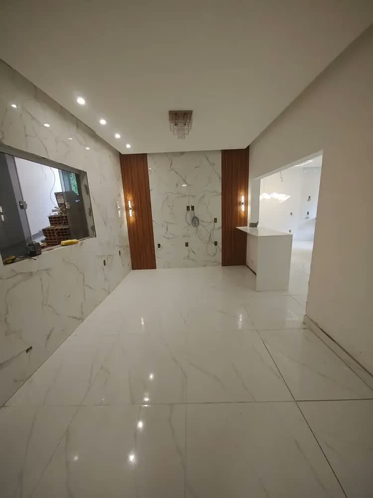foto de Painel Ripado Interno Em Wpc 2,90m X 15cm Cor Carvalho