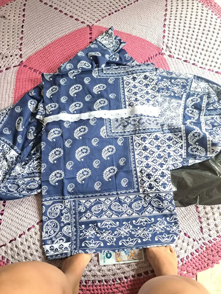 foto de Jogo De Lençol Queen Estampado Elástico Malha 100% Algodão