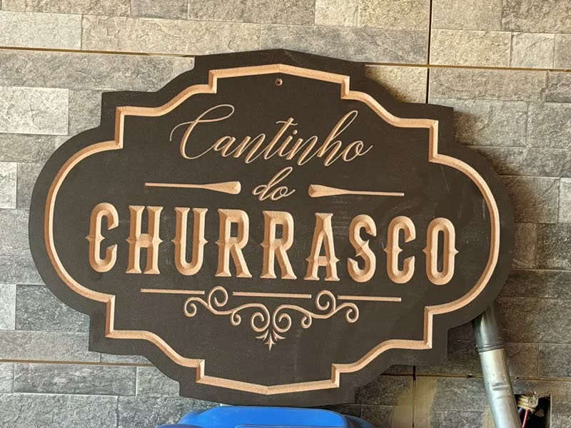 foto de Quadro Decorativo Cantinho Do Churrasco Cozinha Área Gourmet