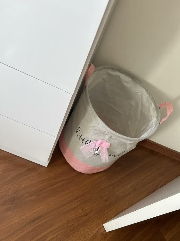 foto de Cesto Organizador Infantil Brinquedo Roupa Impermeável