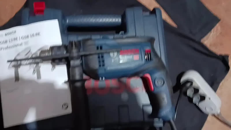 foto de Furadeira De Impacto E Parafusadeira Gsb 16 Re 850w Bosch Nf