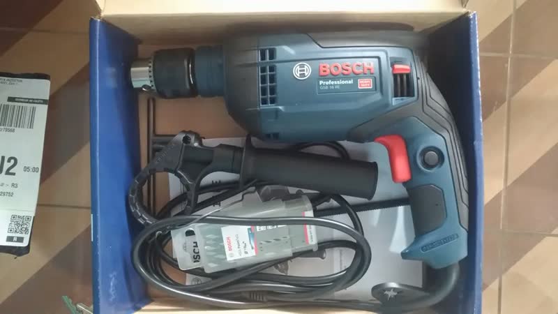 foto de Furadeira De Impacto E Parafusadeira Gsb 16 Re 850w Bosch Nf