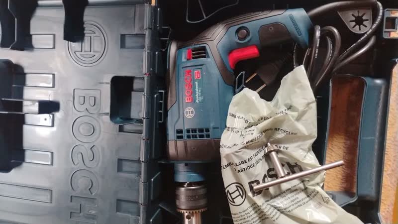 foto de Furadeira De Impacto E Parafusadeira Gsb 16 Re 850w Bosch Nf