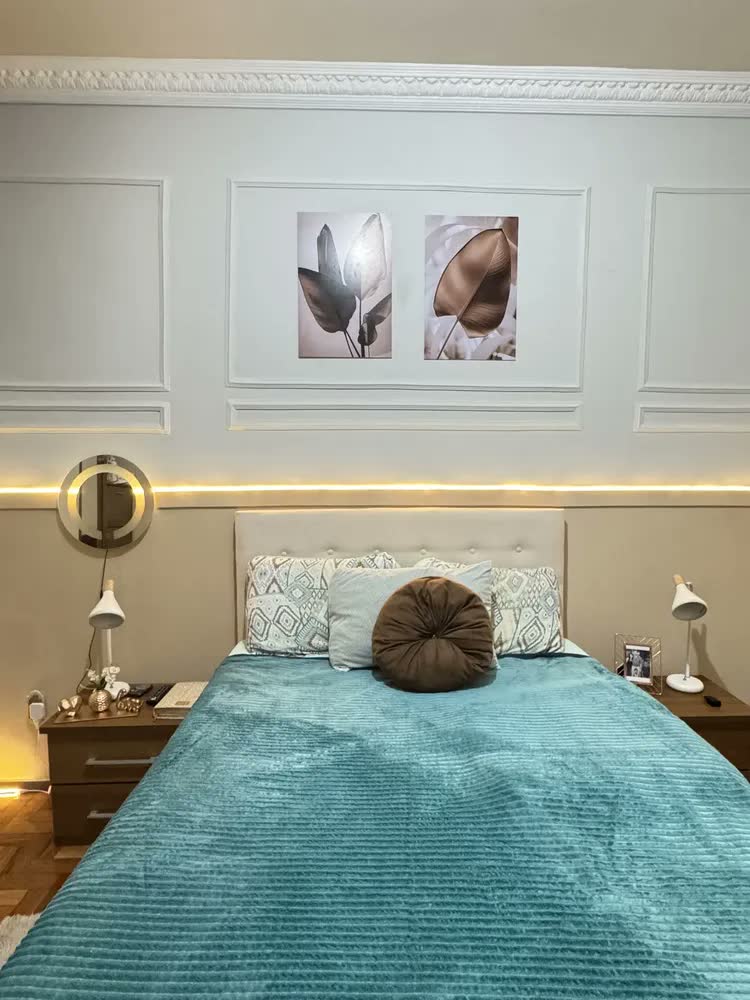 foto de Espelho Com Led Para Maquiagem 40cm Iluminado Touch Screen
