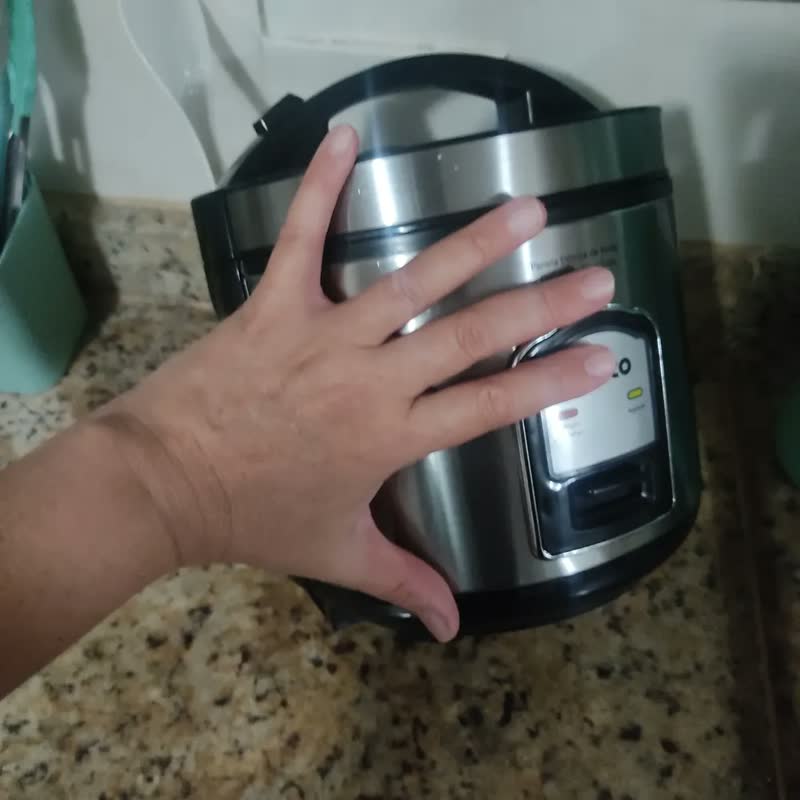 foto de Panela De Arroz Ph5p 5 Xícaras Visor Glass Inox Philco Frequência 60
