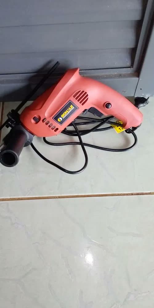foto de Furadeira Parafusadeira Snel 500W 1/2 Polegada Impacto Reversível Amarela