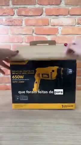 vídeo do produto