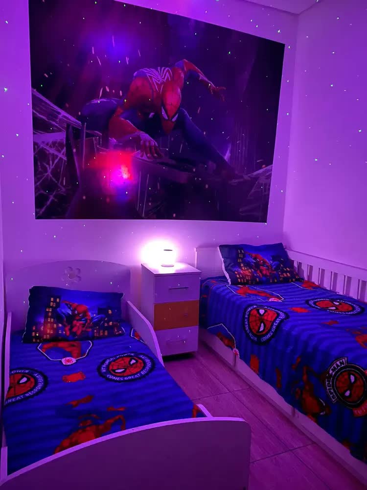foto de Cobertor Manta Infantil Solteiro Homem Aranha 150x200cm Jolitex