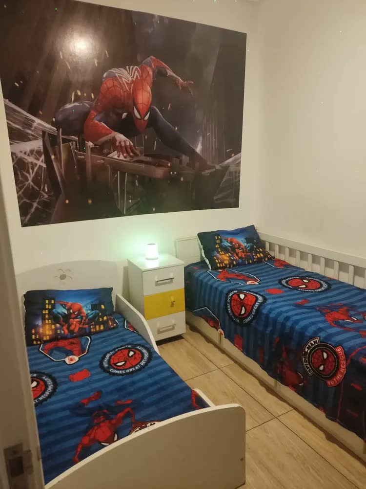 foto de Cobertor Manta Infantil Solteiro Homem Aranha 150x200cm Jolitex