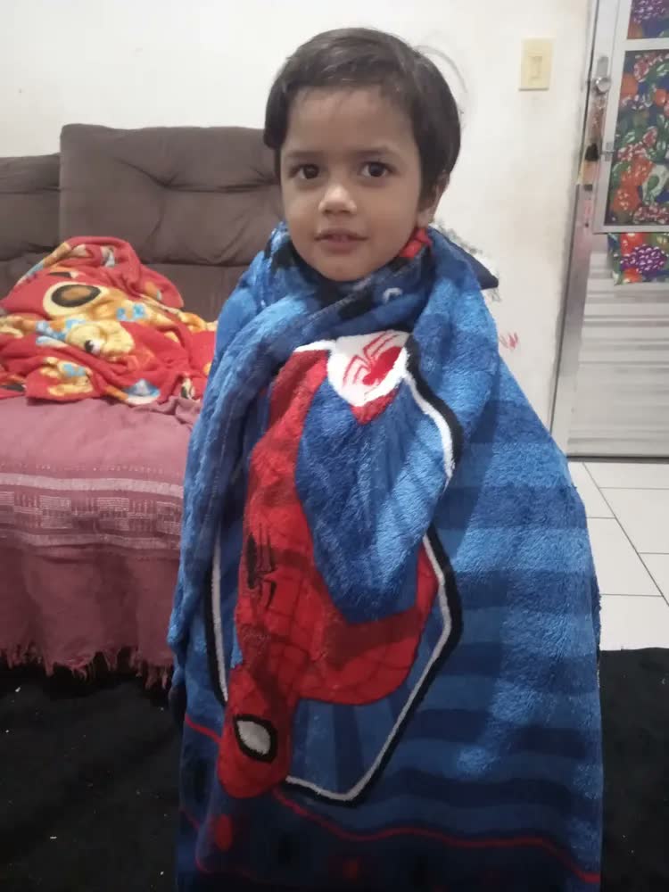 foto de Cobertor Manta Infantil Solteiro Homem Aranha 150x200cm Jolitex