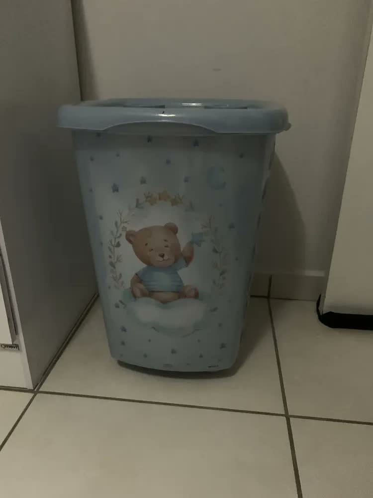 foto de Cesto De Roupa Suja Infantil Para Quarto De Bebe Alta Qualid