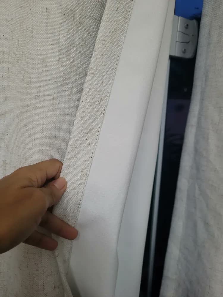 foto de Cortina Blackout Linho Vedação 100% 3,00m Altura Sob Medida