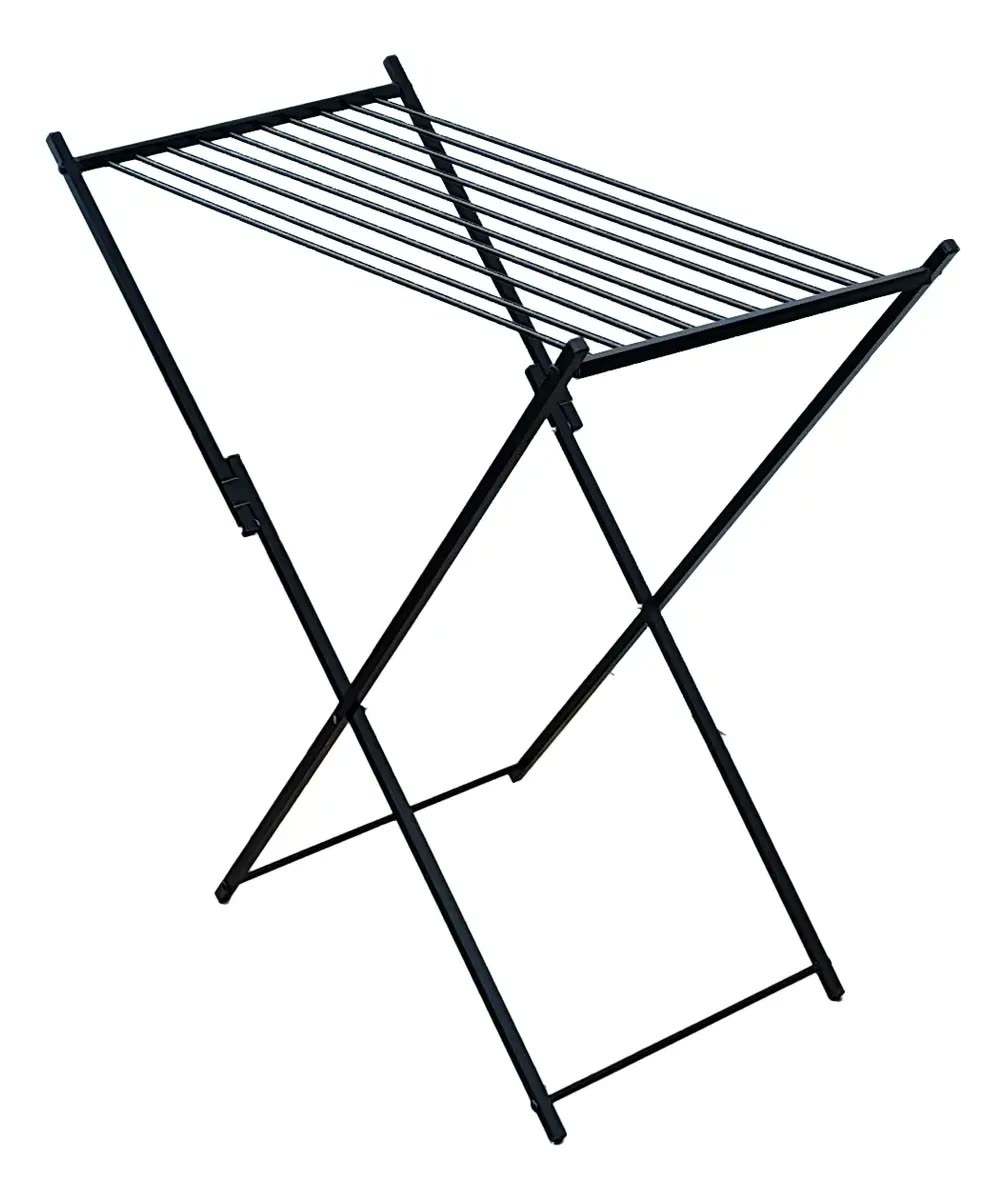 Varal De Chão Alto 150 Cm Lençol Roupa De Cama 10 Varetas