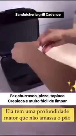 vídeo do produto