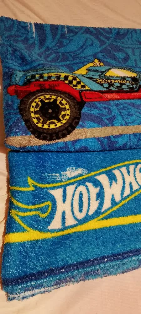 foto de Manta Infantil Hot Wheels Jolitex 1,50x2,00m Microfibra