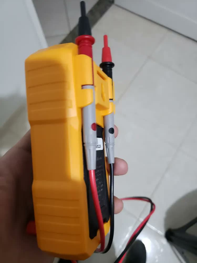 foto de Multimetro Digital Hm-1500 Hikari Profissional