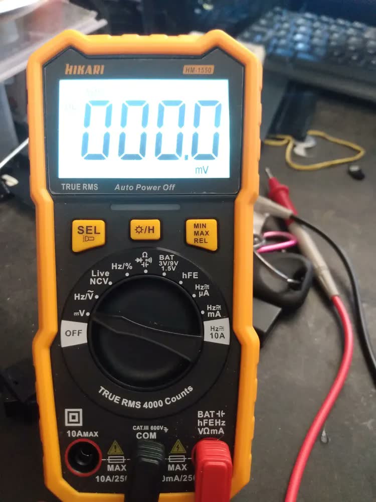 foto de Multímetro Digital Hm-1550 True Rms Hikari Profissional
