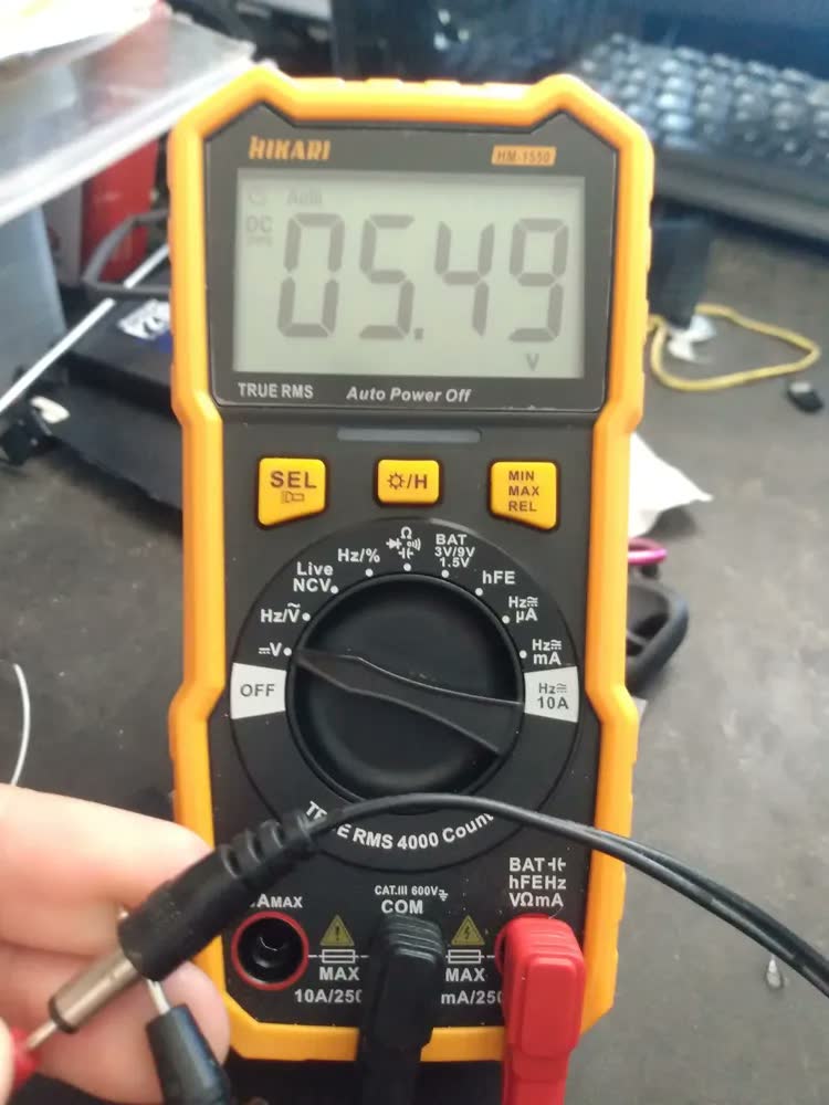 foto de Multímetro Digital Hm-1550 True Rms Hikari Profissional